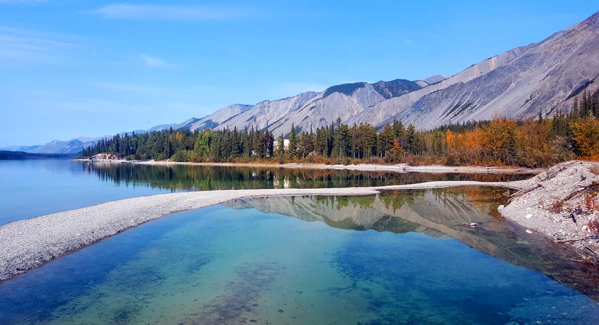 Muncho Lake - a stop along the Alaska Highway