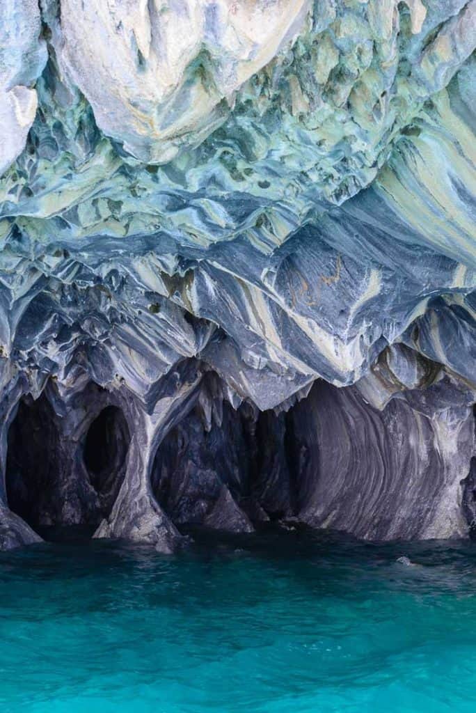 19 Stunning Photos Of Patagonia: Marble Caves of lake General Carrera