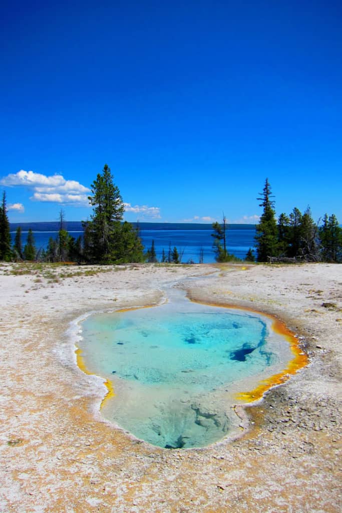 Yellowstone West Thumb Basin: The Perforated Pool