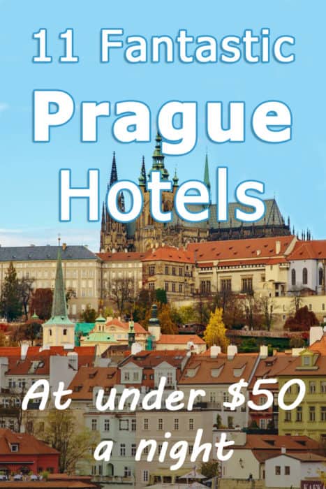 Prague Hotels at under $50 a night! Excellent hotels - not hostels - with private bathrooms, great service and best value for money!