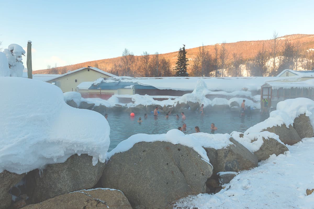 11 Pretty Awesome Things to Do in Fairbanks: Chena Hot Springs in Winter Time