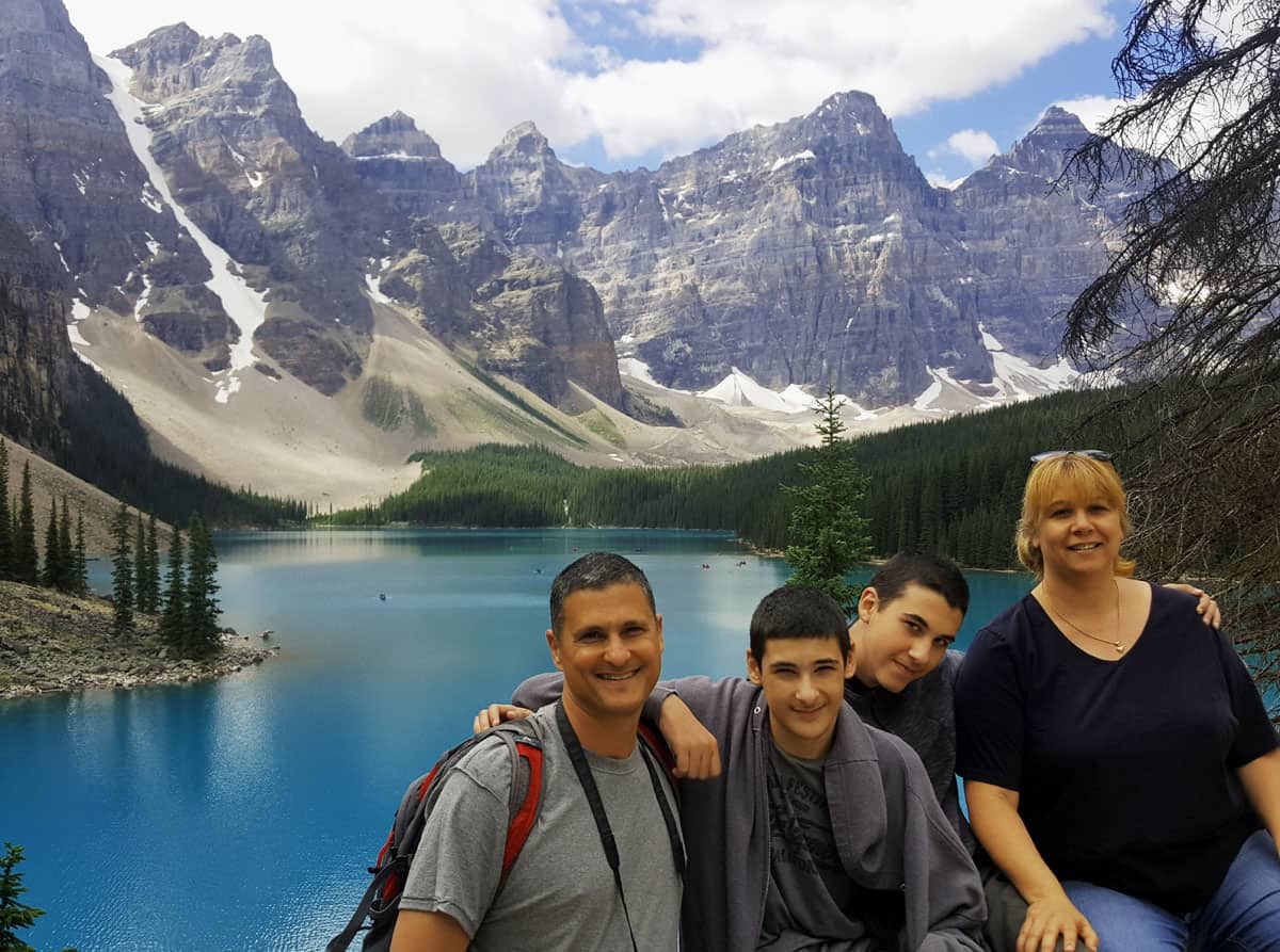 Our stop at the Canadian Rockies was totally worth it!