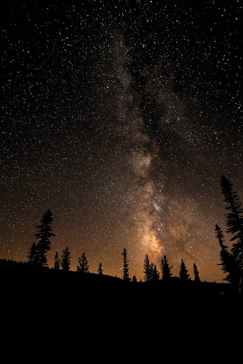 Night Sky at Lassen Volcanic National Park