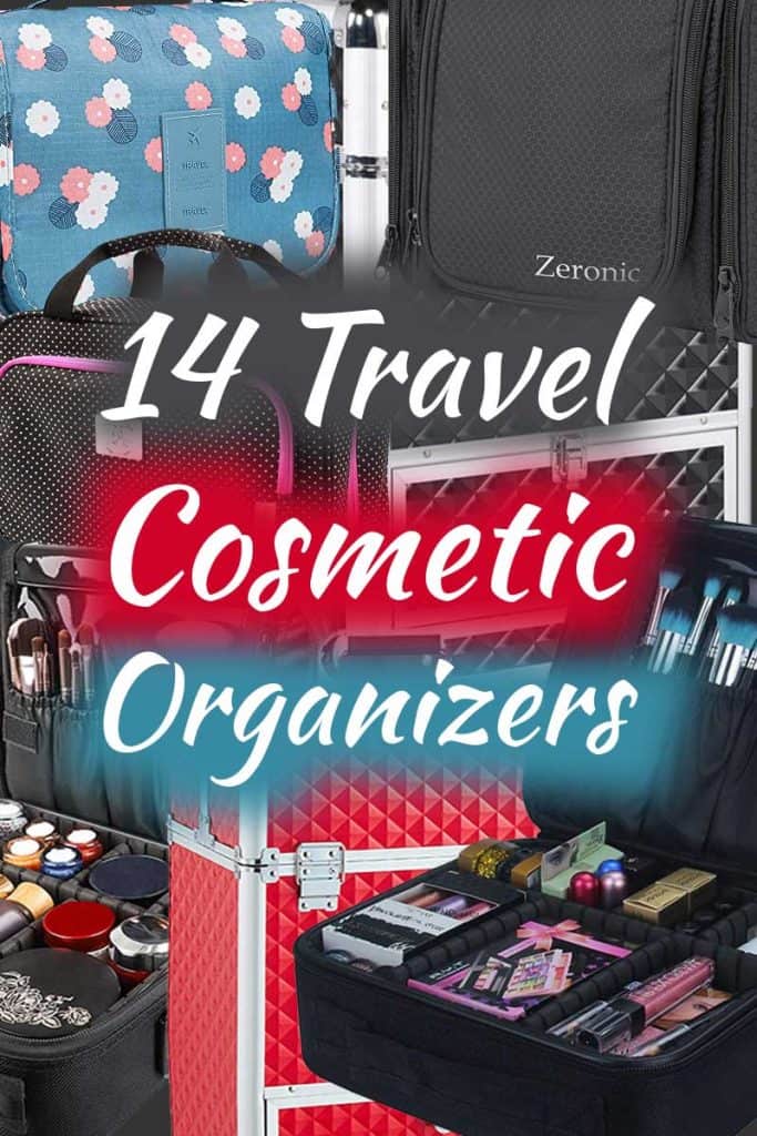 14 Travel Cosmetic Organizers