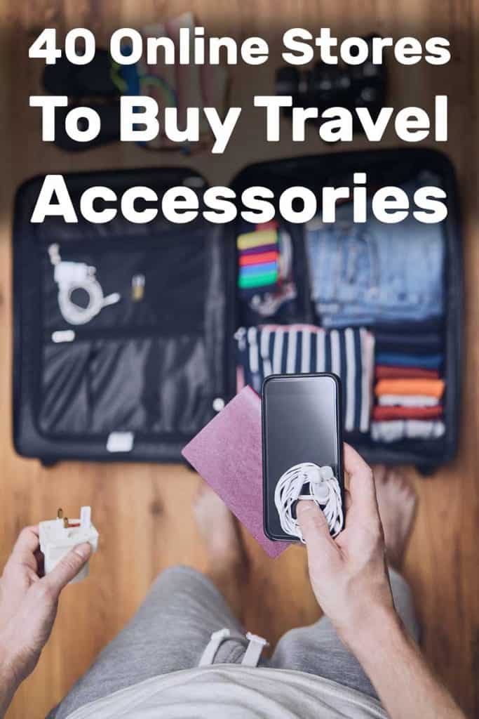 40 Online Stores to Buy Travel Accessories Online