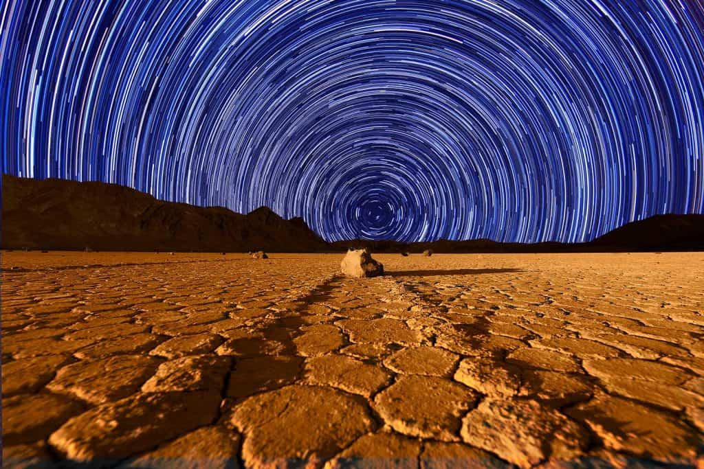 Stars above Death Valley