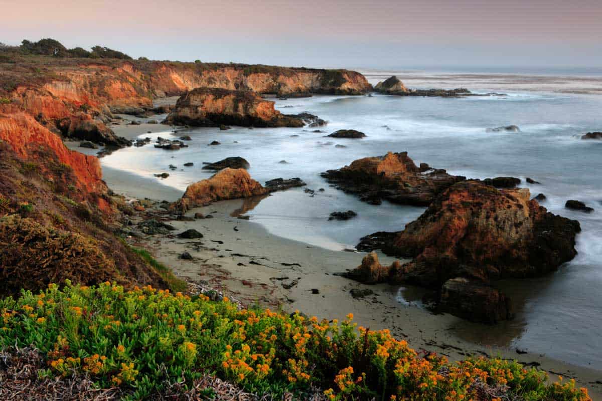 Montana de Oro State Park during sunset on California's Central Coast, ?aid=1159501