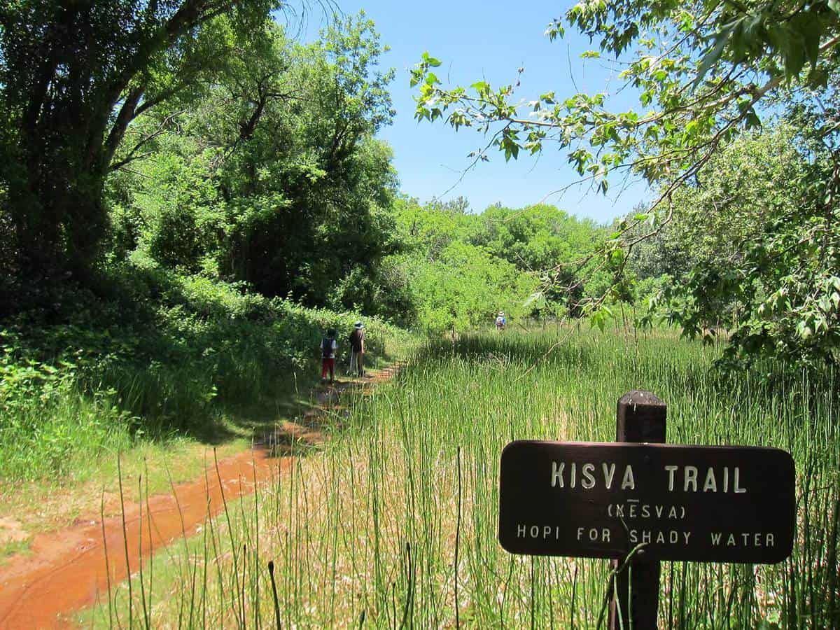 Kisva trail in Red Rock State Park, Arizona