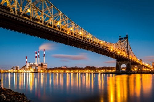 The famous Ed koch bridge at Queens, New York, 15 Queens Landmarks That You Should Visit