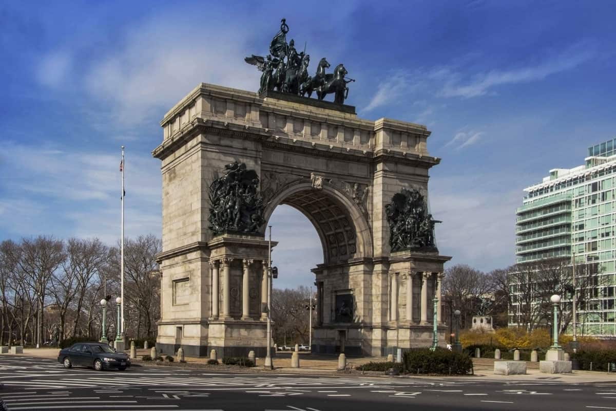 Soldiers and Sailors Memorial Arch Brooklyn New york 