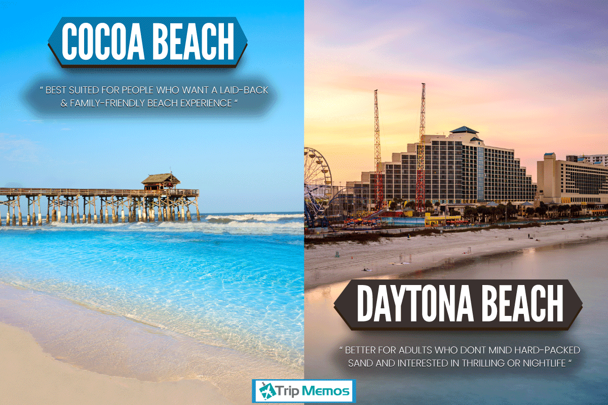 Cocoa beach pier and daytona beach frontin florida and daytona beach, Cocoa Beach vs. Daytona Beach: Which To Visit?