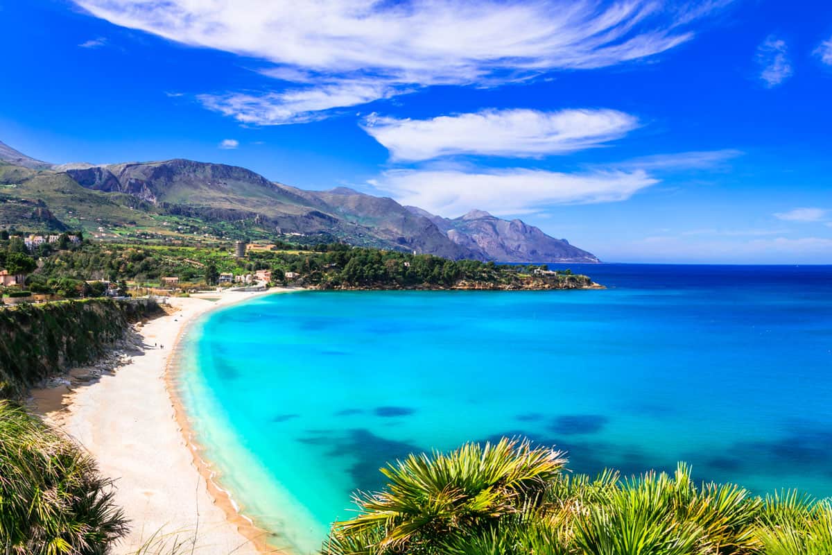 Best beaches of Sicily island - Scopello