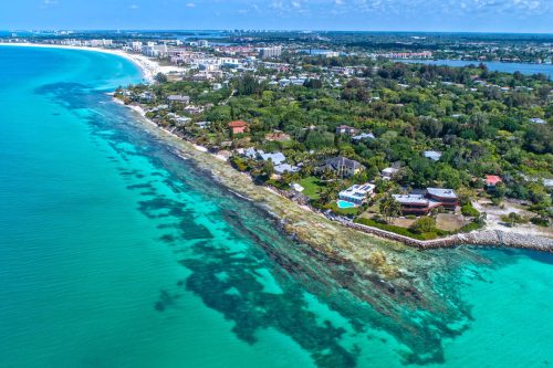 Aerial photograph of Siesta Key, Florda, Florida Itinerary For 10 Days