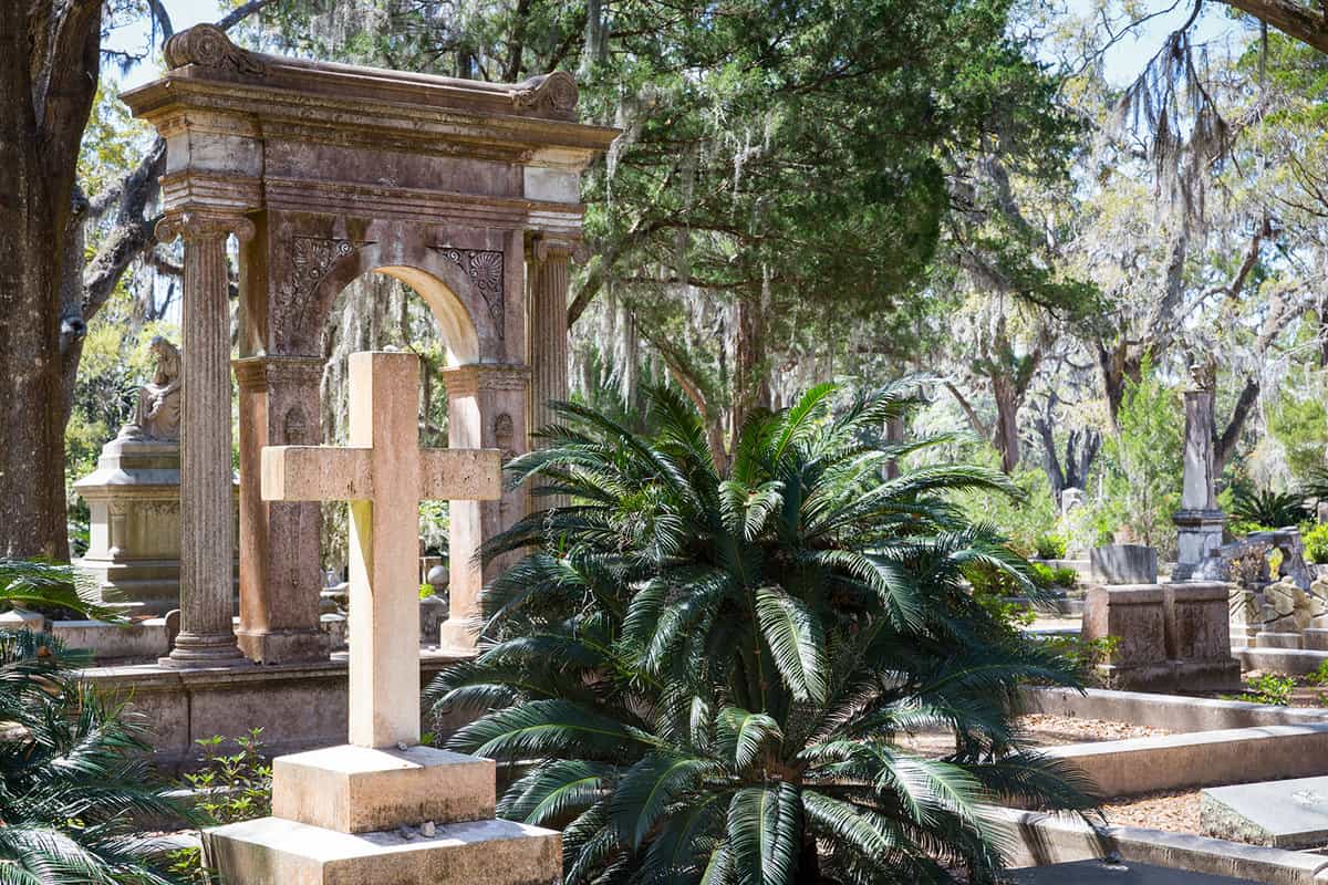Historic Bonaventure Cemetery in Savannah, GA