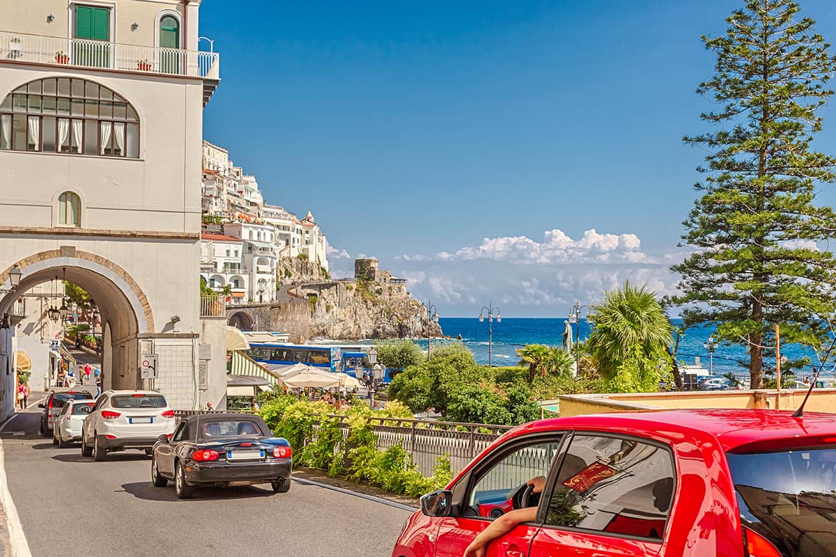 Seaside town in the Gulf of Salerno in the Italian province of Salerno, the heart of the Amalfi coast