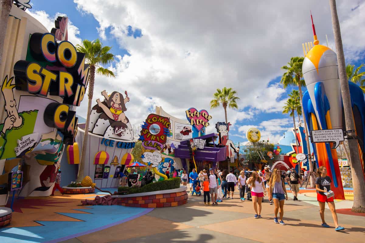 Tourists and Locals enjoying their time in Disneyland, Orlando, Florida