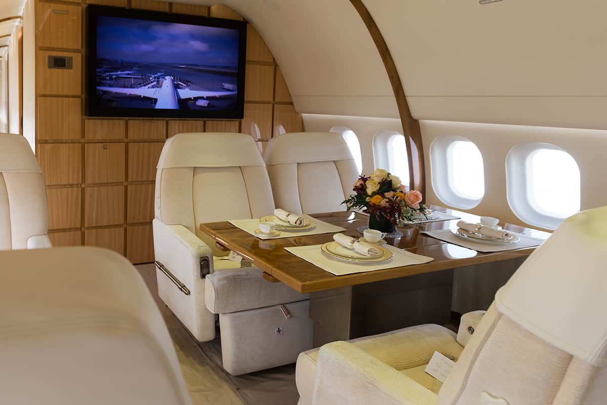 First class luxury seats on an airplane, Sky High Style: The Most Instagrammable Airplane Interiors