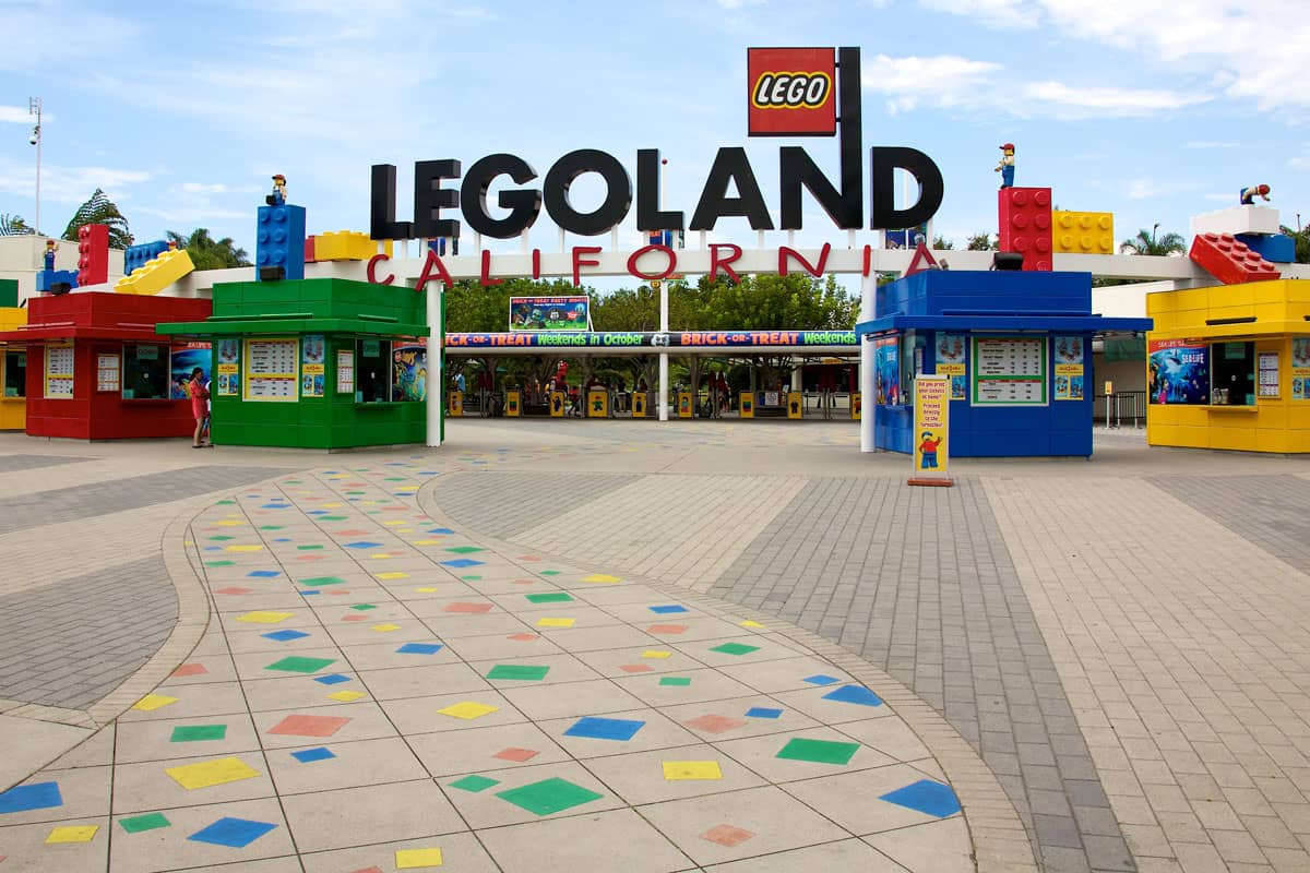 Legoland California,, is a theme park located in Carlsbad, California, based on the Lego toy brand.