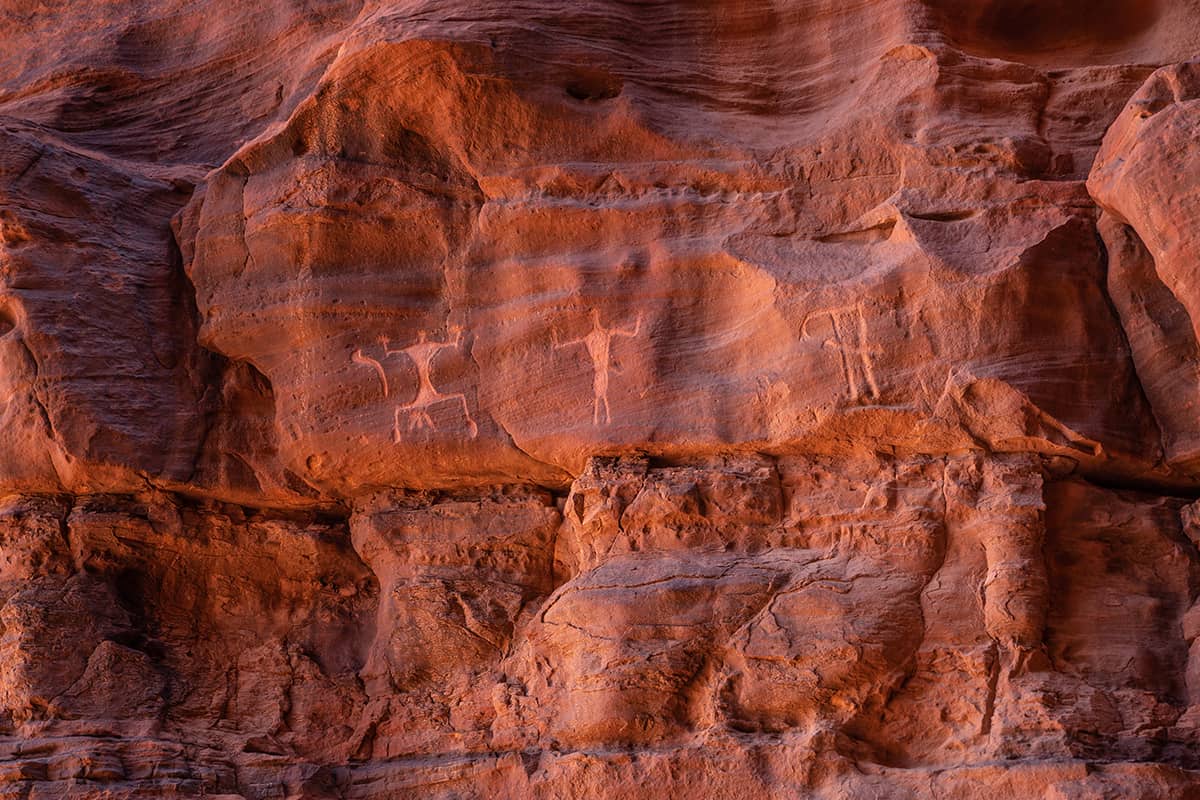 Petroglyphs at Wadi Rum, Jordan