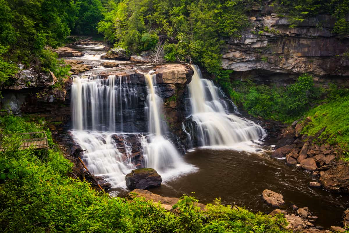 Blackwater Falls State Park, West Virginia.