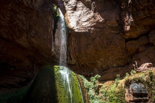 Grand Canyon National Park Ribbon Falls waterfall, TikTok Hiker's Guide Goes Viral - Ribbon Falls In The Grand Canyon