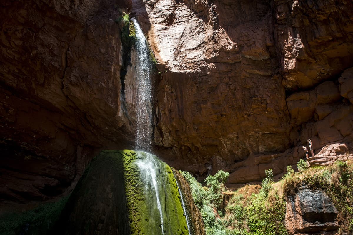 Grand Canyon National Park Ribbon Falls waterfall
