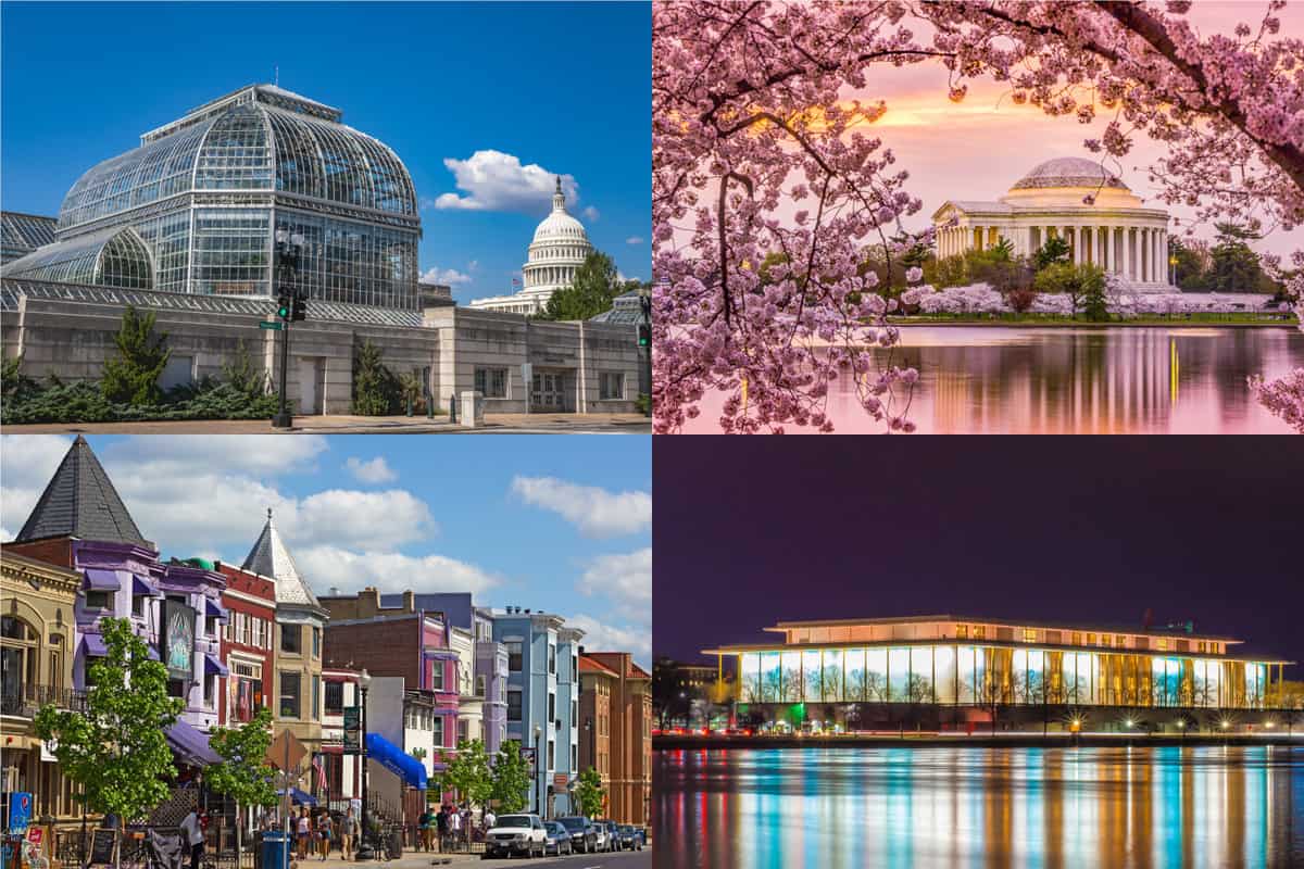 One Country with 4 different places, Beyond The Cherry Blossoms: 5 Family-Friendly (& Free!) Ways To Experience Washington, DC