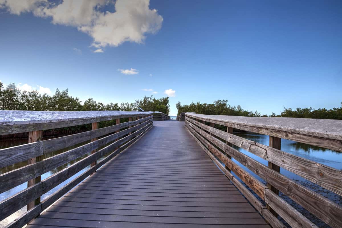 Boardwalk in Lovers Key State Park
