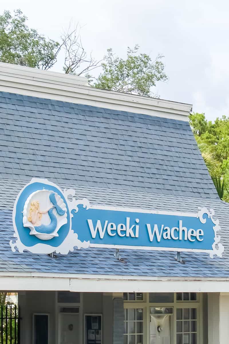 Weeki Wachee Mermaid Sign at Weeki Wachee State Park