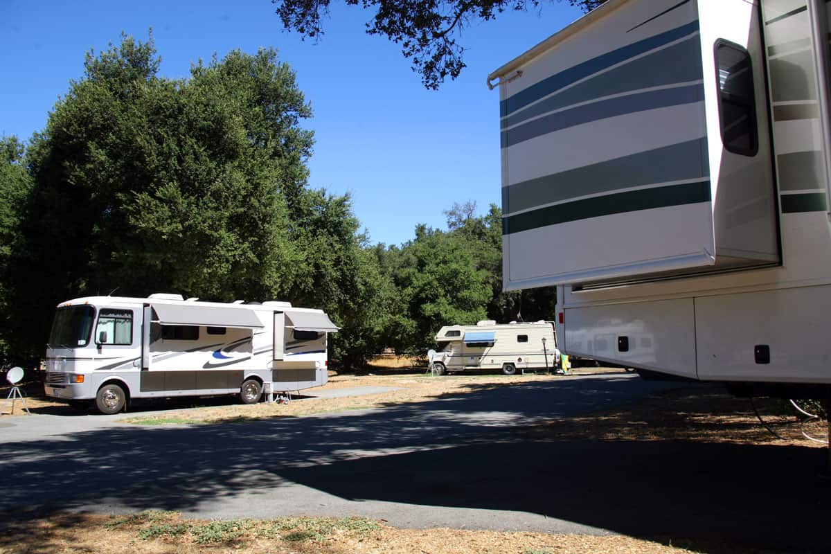 Camping ground for RVs