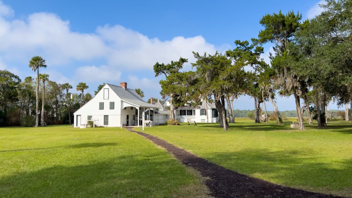 The Kingsley Estate at the Timucuan Ecological National Park in Jacksonville