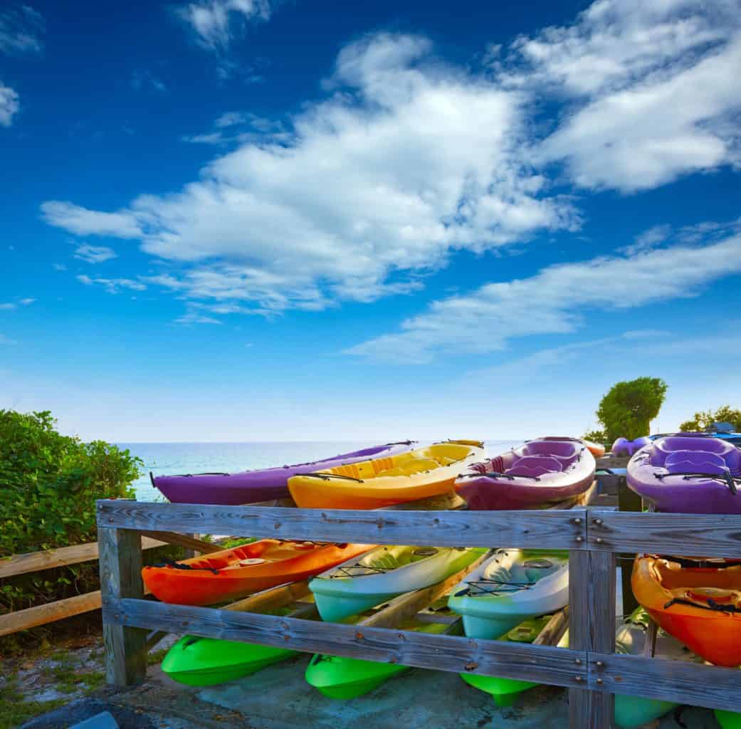 Florida Keys Kayaks Bahia Honda State Park in USA