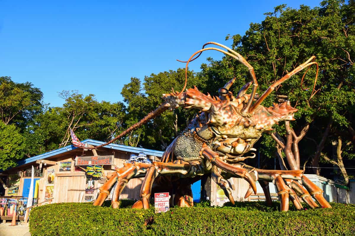 Big Betsy: Lobster statue in Islamorada