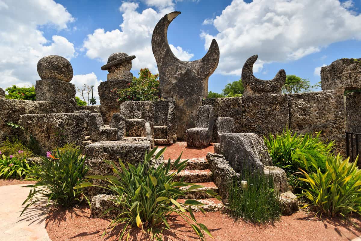 Coral castle photographed at day, The Enigmatic Coral Castle: Florida's Stonehenge