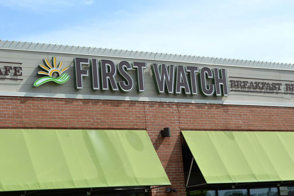 First Watch is an American restaurant chain based in University Park, Florida.