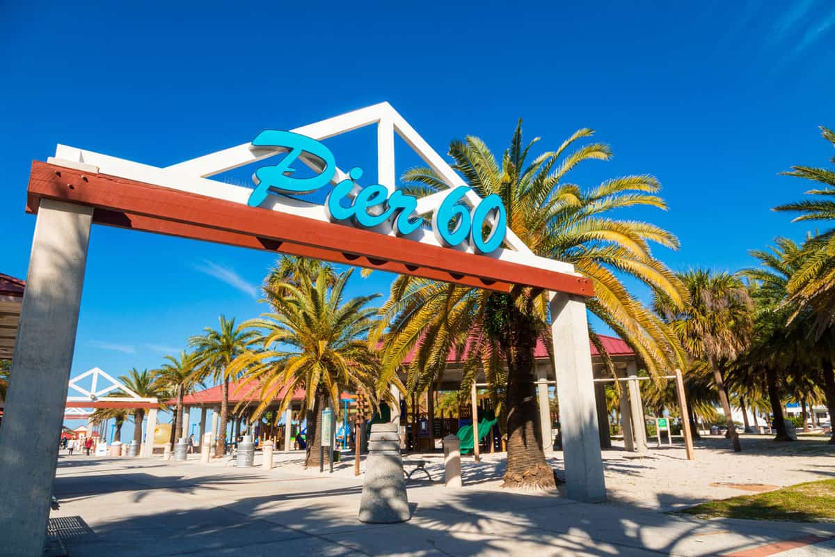  Entrance to Pier 60 at Clearwater Beach, Clearwater, Florida