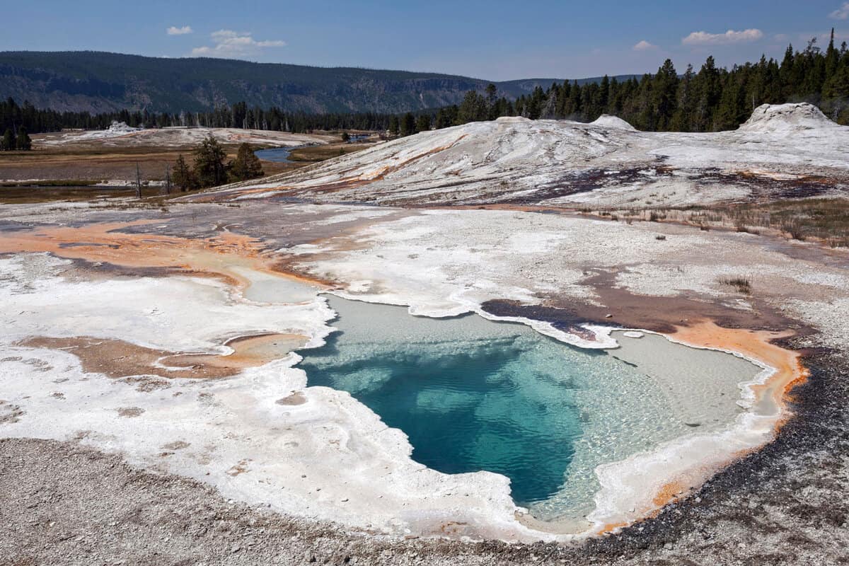 Beauty Pool in Yellowstone National Park