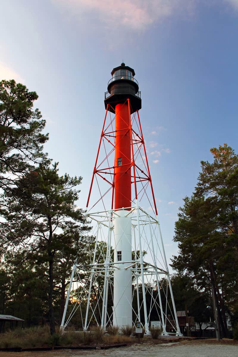 Crooked River Lighthouse on the Florida Gulf Coast