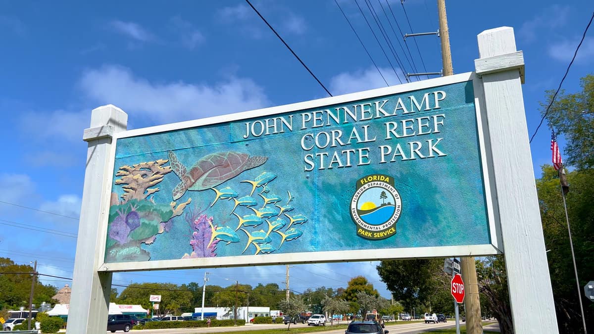 John Pennekamp Coral Reef State Park on Key Largo