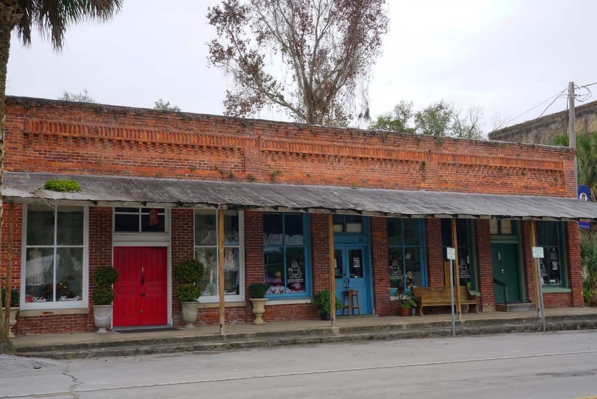 View of the old part of Micanopy