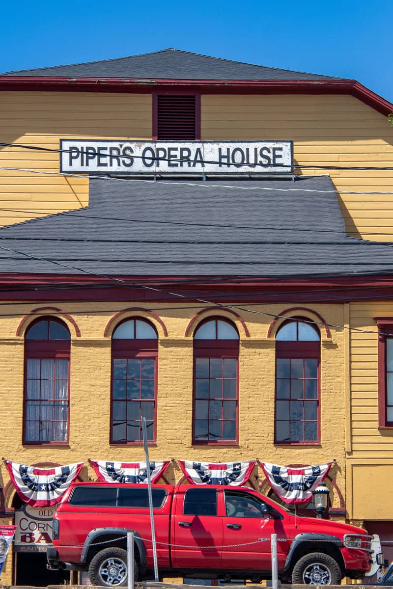 Piper's Opera House in Virginia City