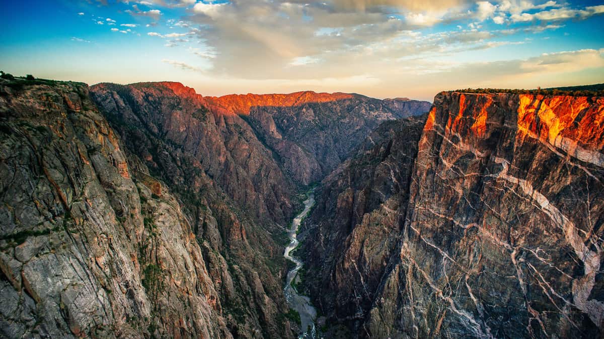 Black Canyon of the Gunnison National Park is an American national park located in western Colorado, USA