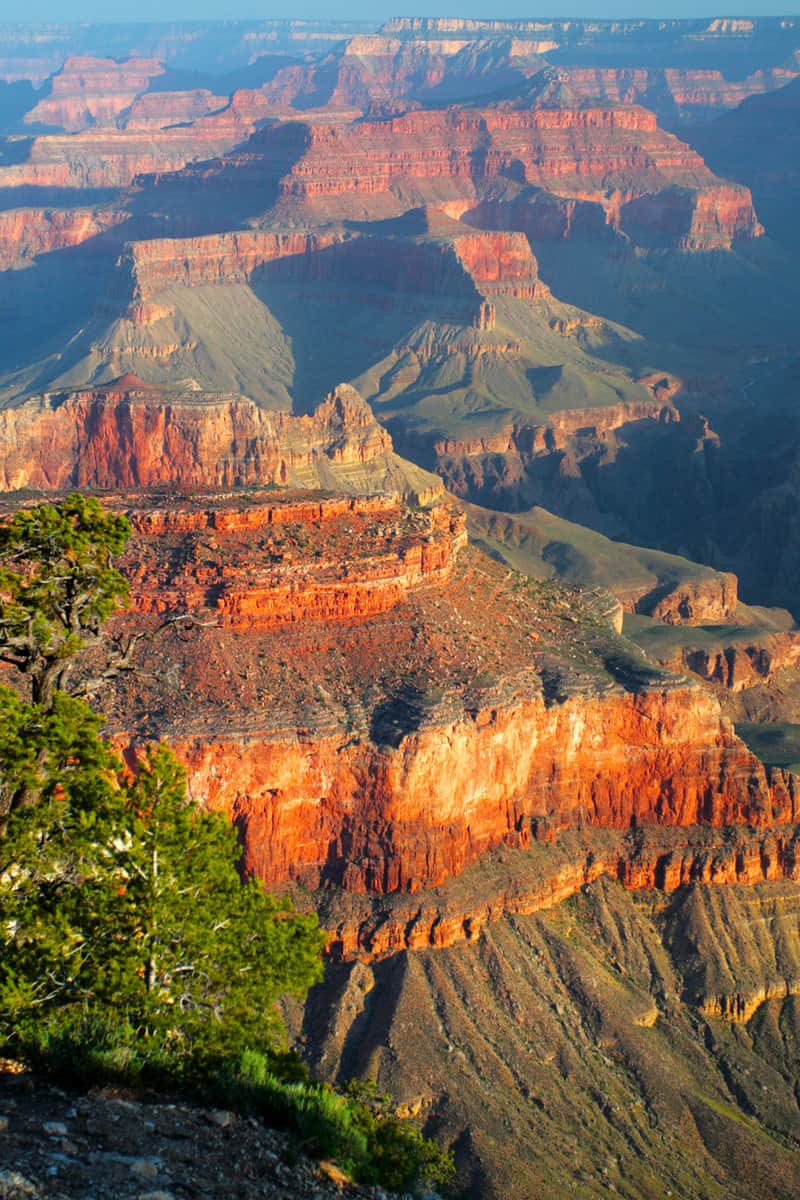 Panoramic view of Grand Canyon National Park (South Rim), USA