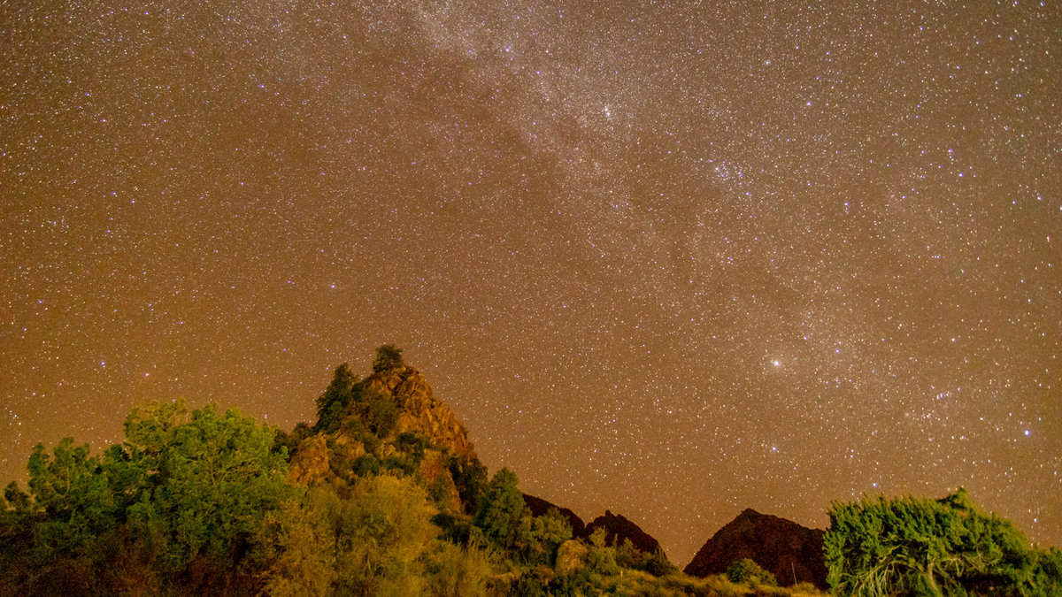 Star Gazing in Big Bend National Park, Texas