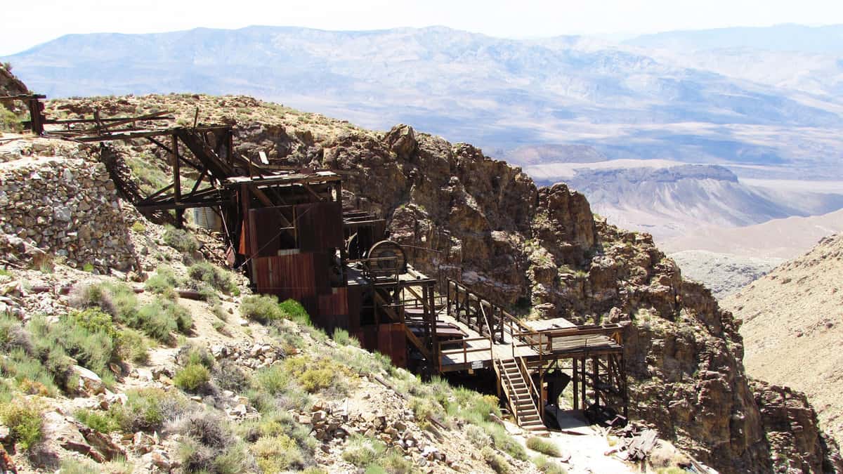 Skidoo Mill in Death Valley National Park