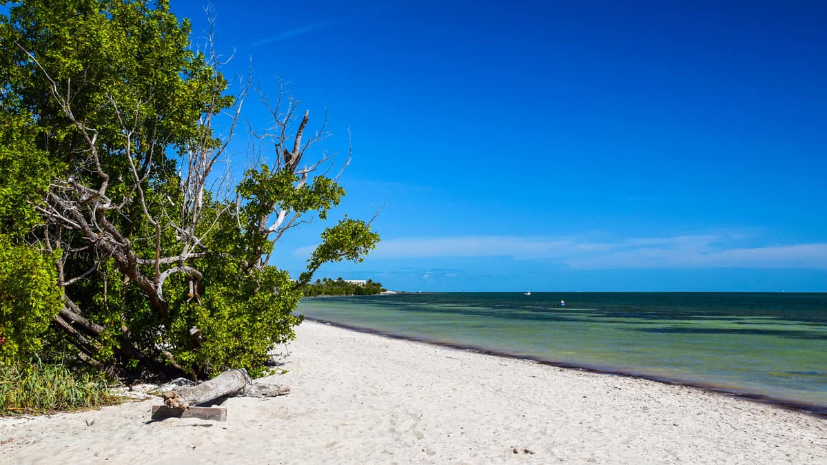 Coco Plum Beach near Marathon, Florida, part of the Florida Keys