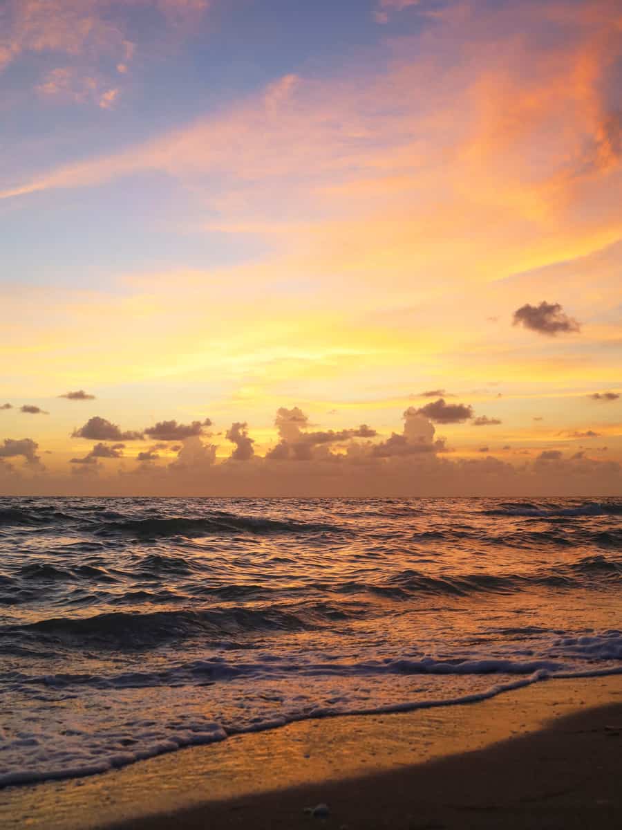 Sunset in Captiva Sanibel Island, Florida.