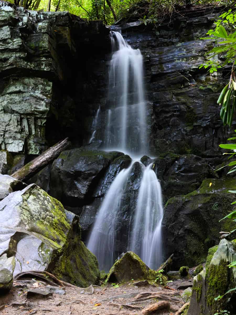 Baskins Creek Falls near Gatlinburg
