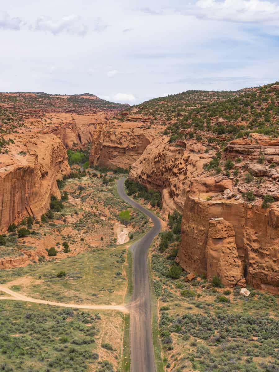 Burr Trail Road, the scenic route in southern Utah