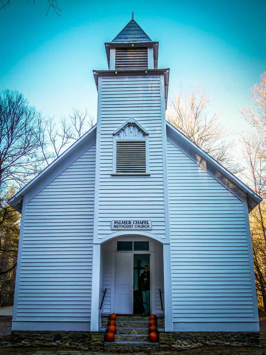 Palmer Chapel, Cataloochee Valley, Great Smoky Mountains, NC